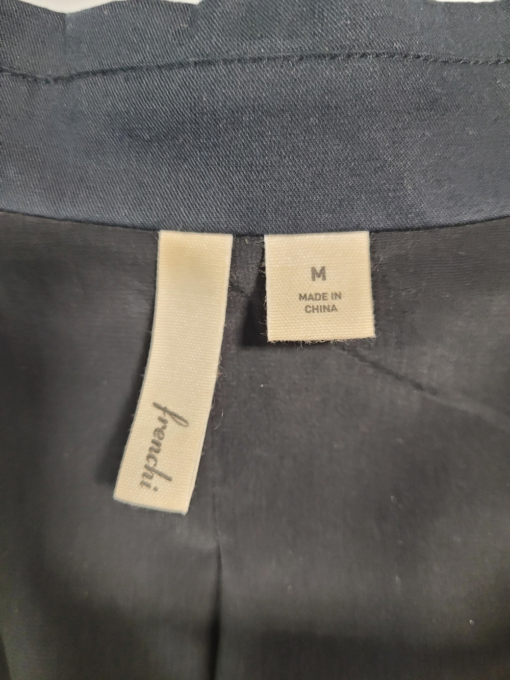 Frenchi Black Open-Front Blazer - Picture 2 of 4